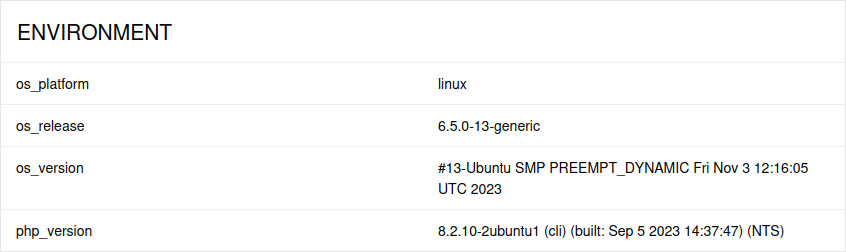 Allure Report Environments Widget