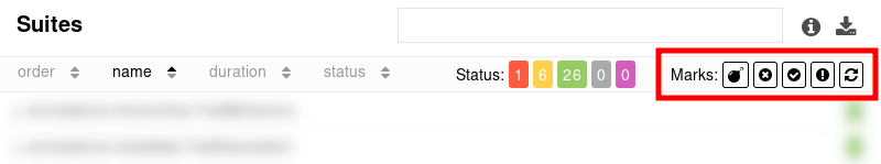 Allure Report filter test results by new/known errors, flaky or retried Allure Report filter test results by new/known errors, flaky or retried